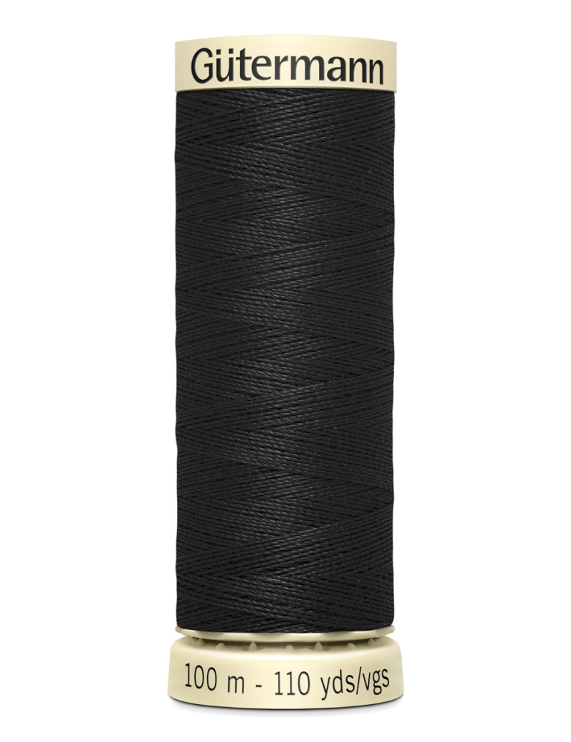 FIL GUTERMANN 100 % POLYESTER 100 M NOIR INTENSE