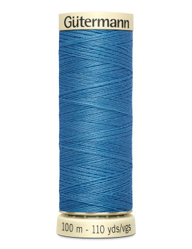 FIL GUTERMANN 100 % POLYESTER 100 M BLEU BARBEAU