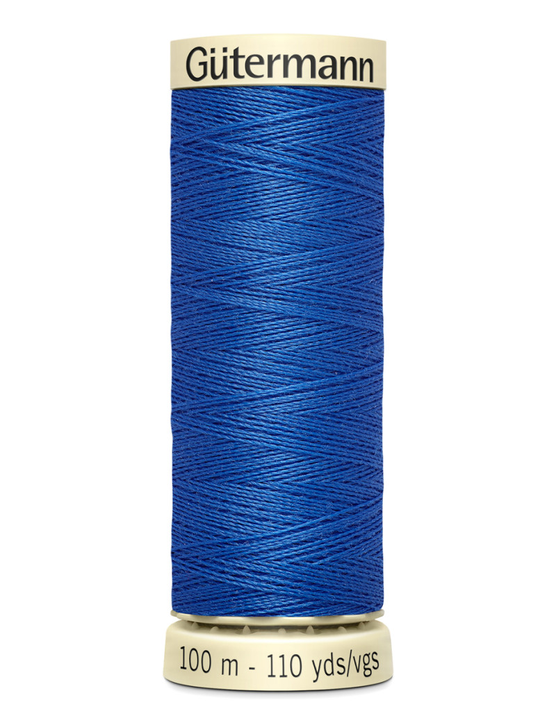 FIL GUTERMANN 100 % POLYESTER 100 M BLEU SAFRE
