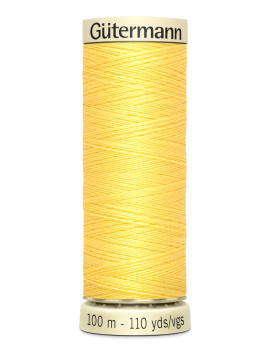 FIL GUTERMANN 100 % POLYESTER 100 M BOUTON D'OR