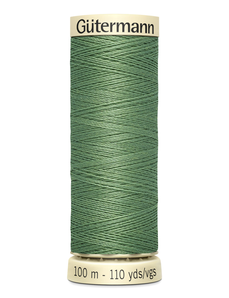 FIL GUTERMANN 100 % POLYESTER 100 M VERT SAUGE