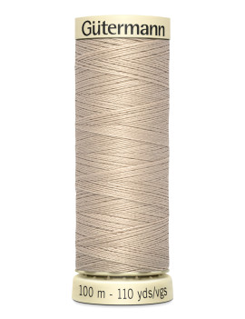 FIL GUTERMANN 100 % POLYESTER 100 M SABLE BLOND