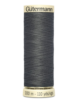 FIL GUTERMANN 100 % POLYESTER 100 M GRIS MACADAM