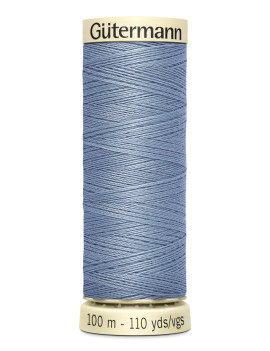 FIL GUTERMANN 100 % POLYESTER 100 M BLEU CHARRON