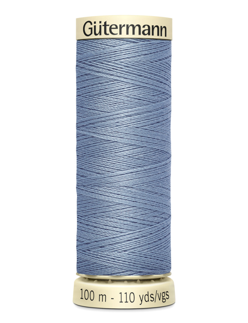 FIL GUTERMANN 100 % POLYESTER 100 M BLEU CHARRON