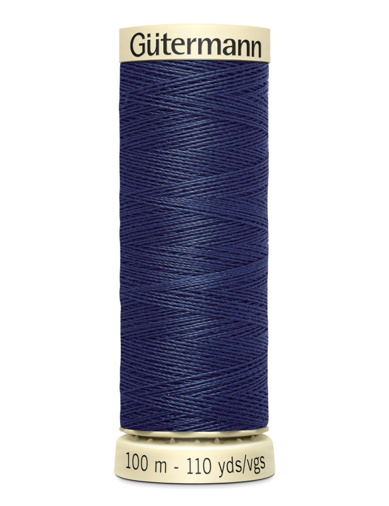 FIL GUTERMANN 100 % POLYESTER 100 M BLEU OUTREMER