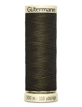FIL GUTERMANN 100 % POLYESTER 100 M VERT MILITAIRE