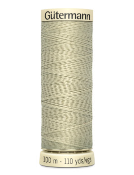 FIL GUTERMANN 100 % POLYESTER 100 M VERT AMANDE