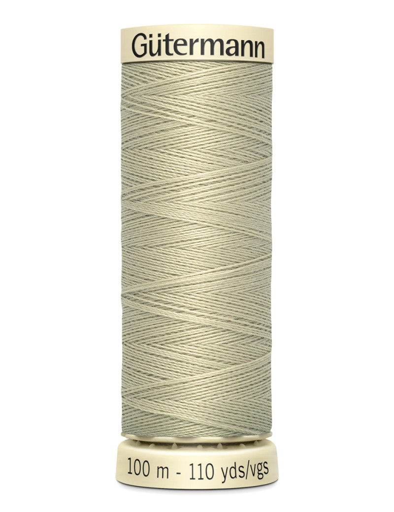 FIL GUTERMANN 100 % POLYESTER 100 M VERT AMANDE