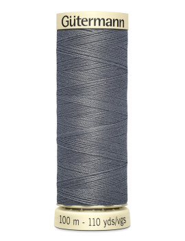 FIL GUTERMANN 100 % POLYESTER 100 M GRIS ARDOISE