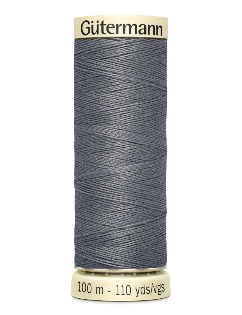FIL GUTERMANN 100 % POLYESTER 100 M GRIS ARDOISE