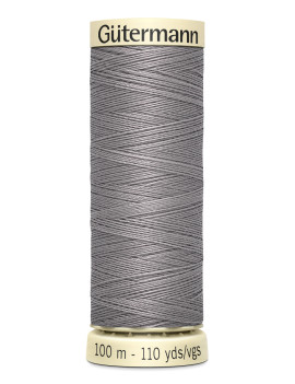 FIL GUTERMANN 100 % POLYESTER 100 M GRIS ACIER
