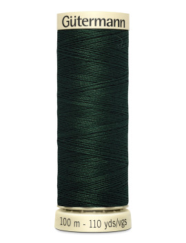 FIL GUTERMANN 100 % POLYESTER 100 M VERT HOOKER