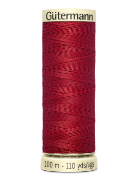 FIL GUTERMANN 100 % POLYESTER 100 M ROUGE BISMARCK