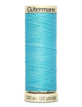 FIL GUTERMANN 100 % POLYESTER 100 M BLEU AZUR CLAIR