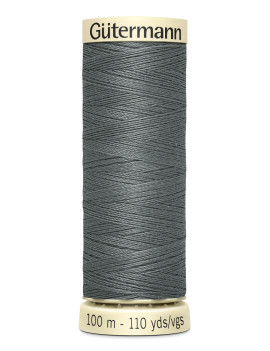 FIL GUTERMANN 100 % POLYESTER 100 M GRIS DE PAYNE