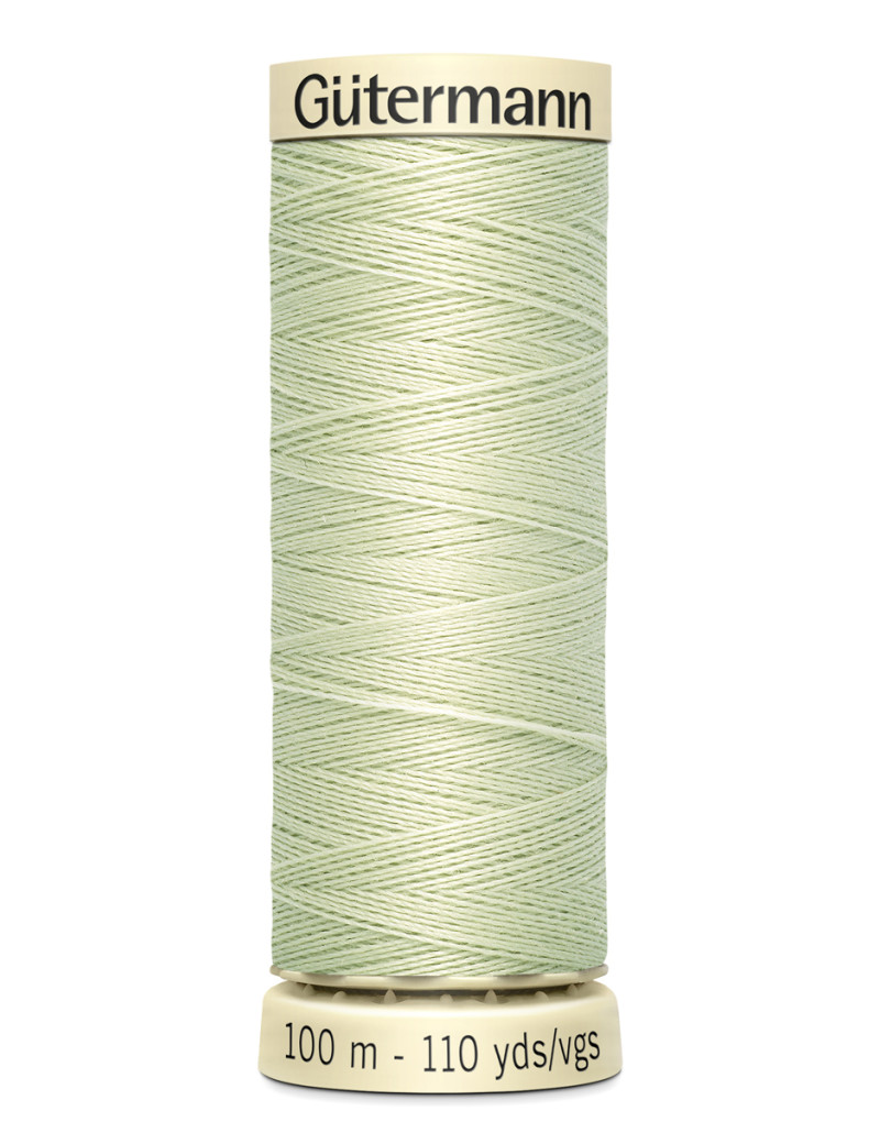 FIL GUTERMANN 100 % POLYESTER 100 M PISTACHE