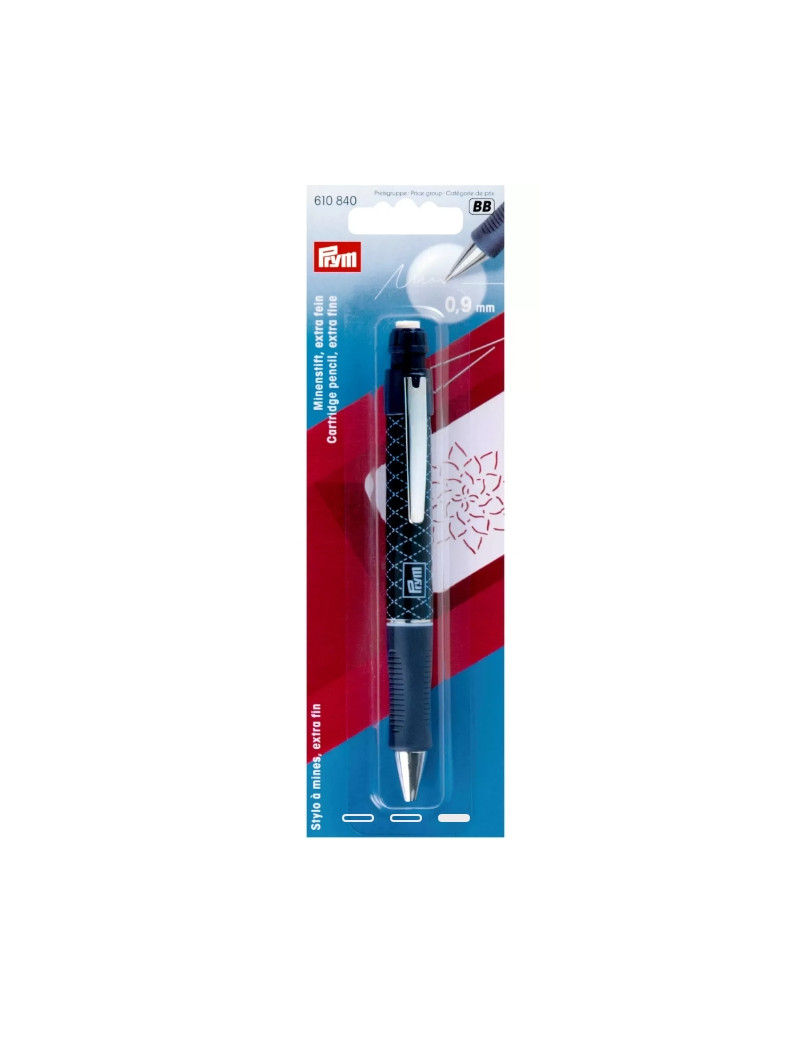 STYLO A MINES 0.9 MM 2 MINES BLANCHES