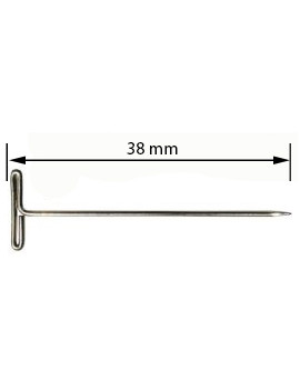 EPINGLES T 38 MM - BOITE DE 100 UNITES 