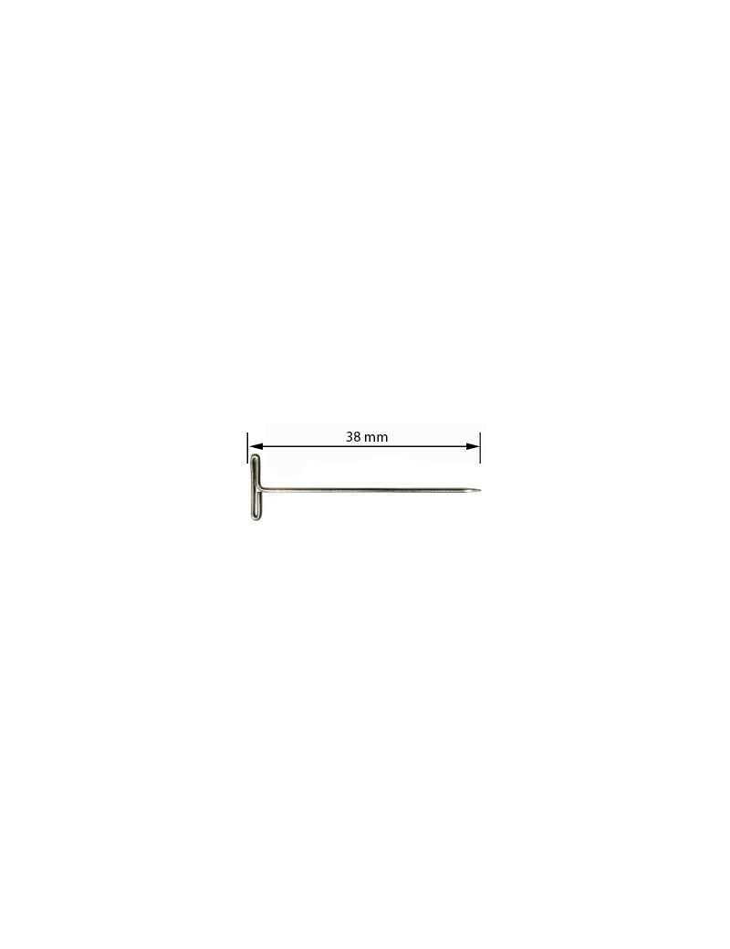 EPINGLES T 38 MM - BOITE DE 100 UNITES 