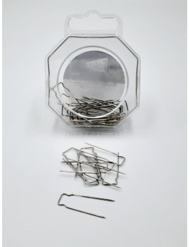 EPINGLES EN U 33 MM POUR TENDRE OU RECOUVRIR - BOITE DE 36 MM