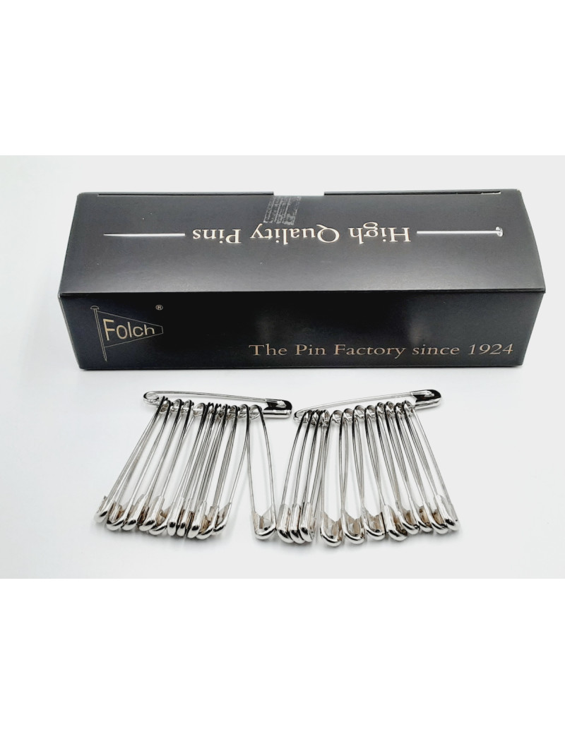 EPINGLES NOURRICE 50 MM QUALITE SUPERIEURE - BOITE DE 72 UNITES