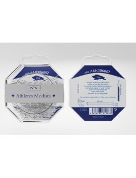 EPINGLES EXTRA FINES N°4 30 x 0.60 MM - BOITE DE 50 GR