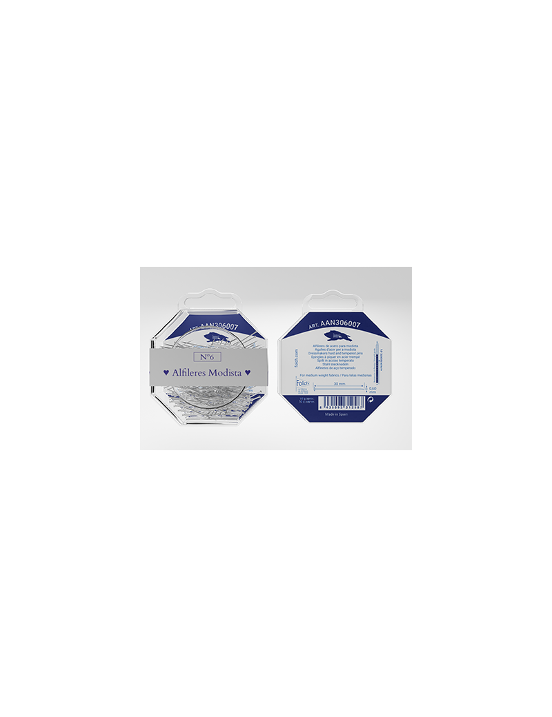 EPINGLES EXTRA FINES N°4 30 x 0.60 MM - BOITE DE 50 GR