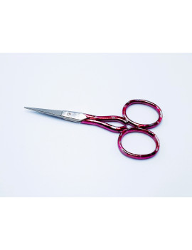 CISEAUX BRODERIE 9 CM MANCHES A MOTIFS