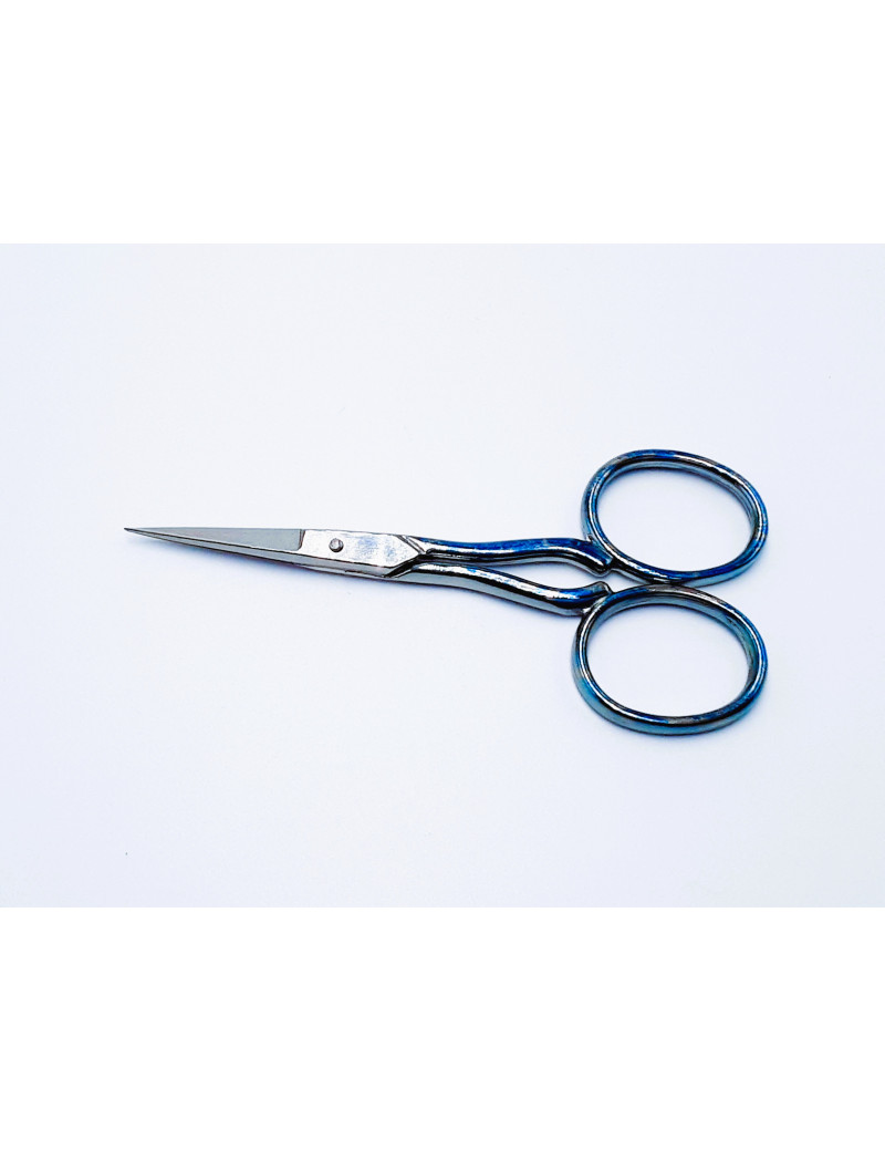 CISEAUX BRODERIE 9 CM MANCHES A MOTIFS