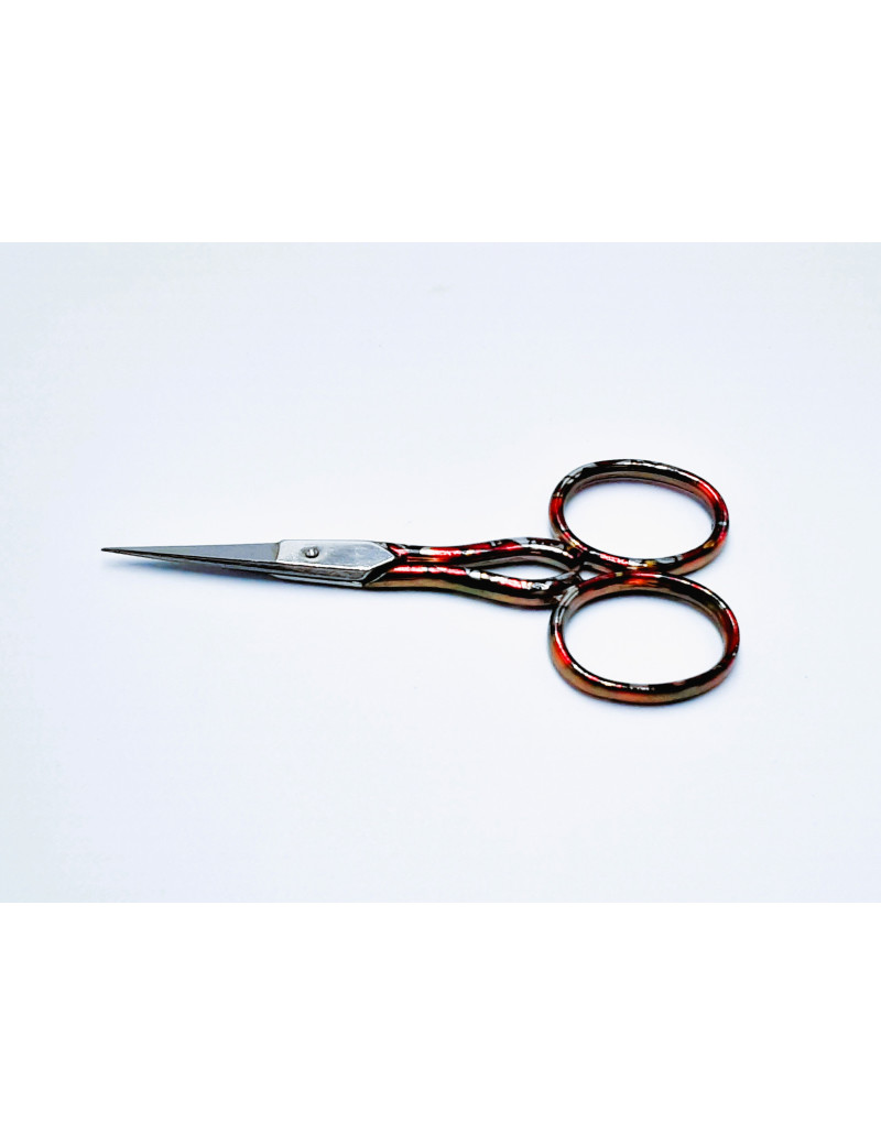 CISEAUX BRODERIE 9 CM MANCHES A MOTIFS