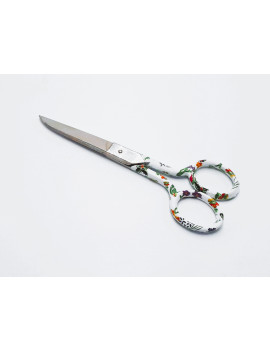 CISEAUX LINGERE 12.5 CM - MANCHES FLEURS