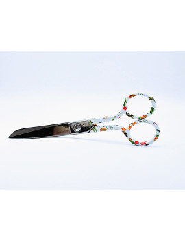 CISEAUX LINGERE 15 CM MANCHES FLEURS