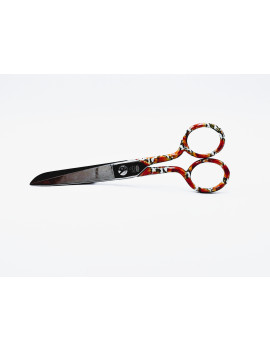 CISEAUX LINGERE 15 CM MANCHES FLEURS