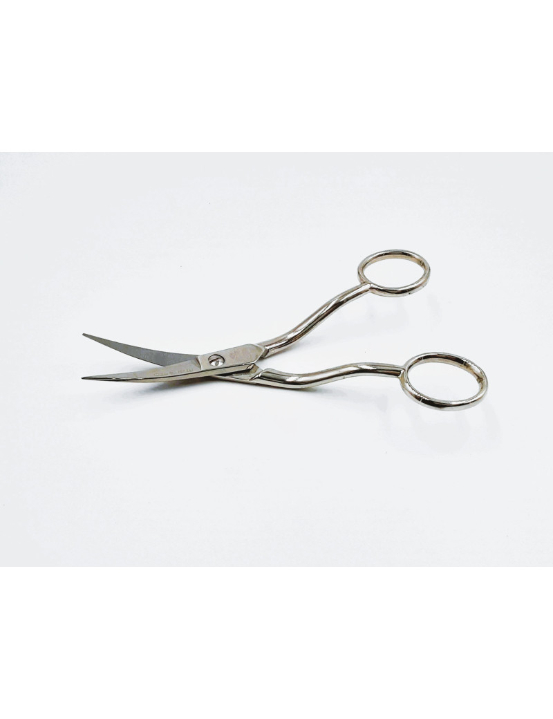 CISEAUX POIGNEES ET LAMES INCURVEES 15CM