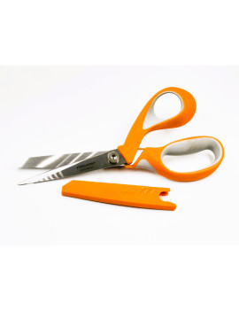 CISEAUX FISKARS TISSUS SOFTGRIP RAZOR EDGE D 21 CM
