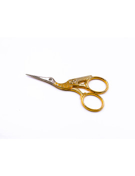 CIS.BRODER CIGOGNE DORE 9CM