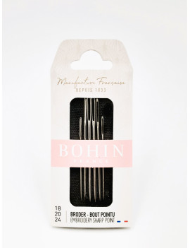 AIGUILLE BRODERIE / CANEVAS ASSORTIES 18/20/24