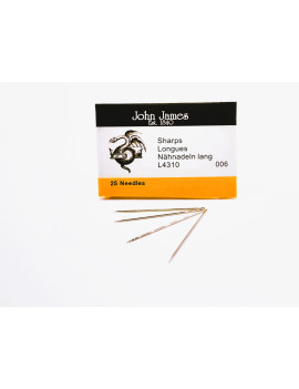 AIGUILLES JOHN JAMES LONGUES N°6 PAR 25