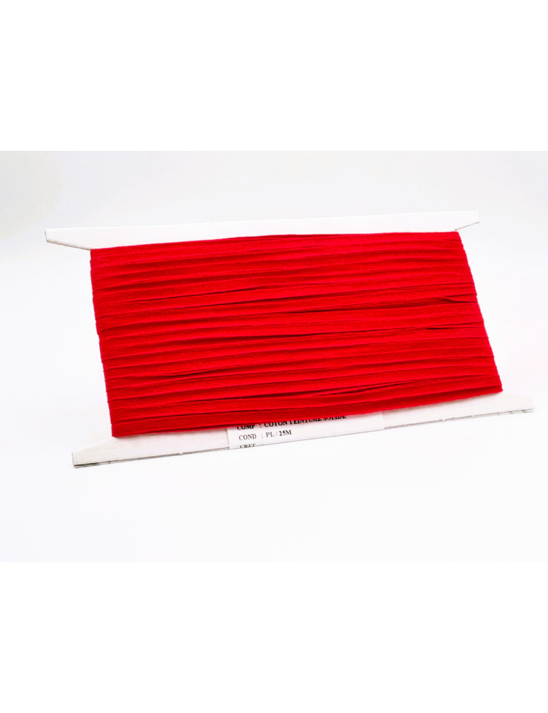 BOLDUC A EPINGLER 5MM 25M ROUGE