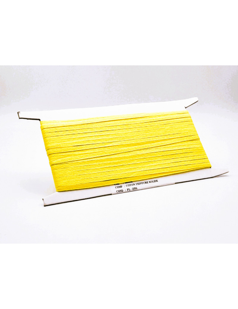 BOLDUC 5MM /25M JAUNE