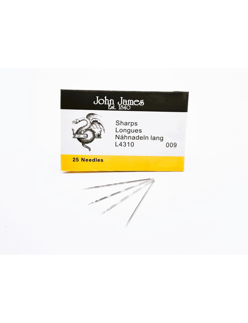 AIGUILLES JOHN JAMES LONGUES N°9 PAR 25