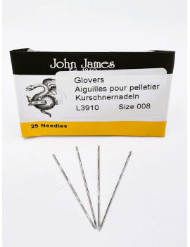 AIGUILLES CARRELET N°8 ETUI DE 25