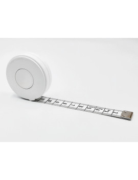 CENTIMETRE A RESSORT BLANC