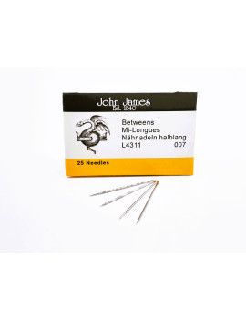 AIGUILLES JOHN JAMES MI-LONGUES N°7 PAR 25