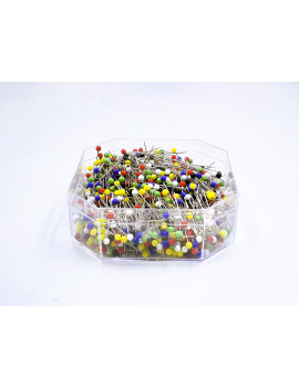 EPINGLES TETE COULEUR 38MM X 0.70 MM PAR 1000