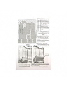 LE MONTAGE DE LA VESTE DAME VESTON ET GILET HOMME N°4