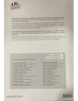 DEVENIR MODELISTE LA GRADATION DU VETEMENT ENFANT