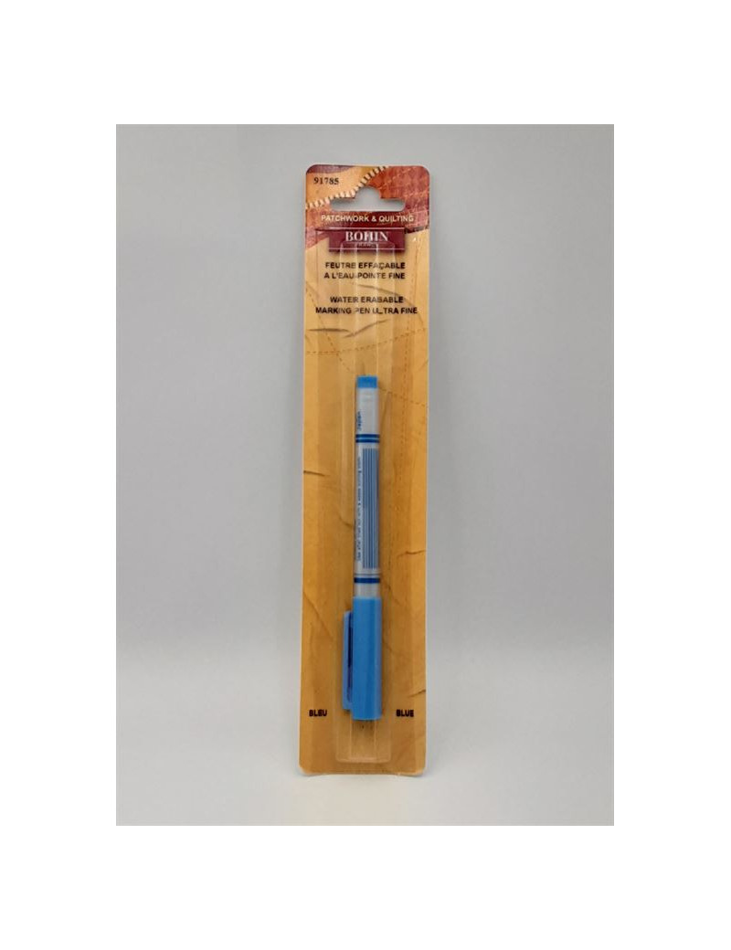 FEUTRE BLEU EFFACABLE A L´EAU 91785 POINTE FINE FEUTRE BLEU EFFACABLE A L´EAU 91785 POINTE FINE