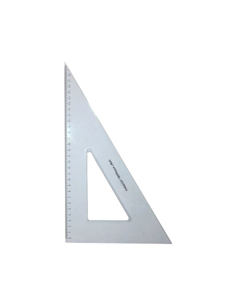 EQUERRE PLASTIQUE 60°/30CM